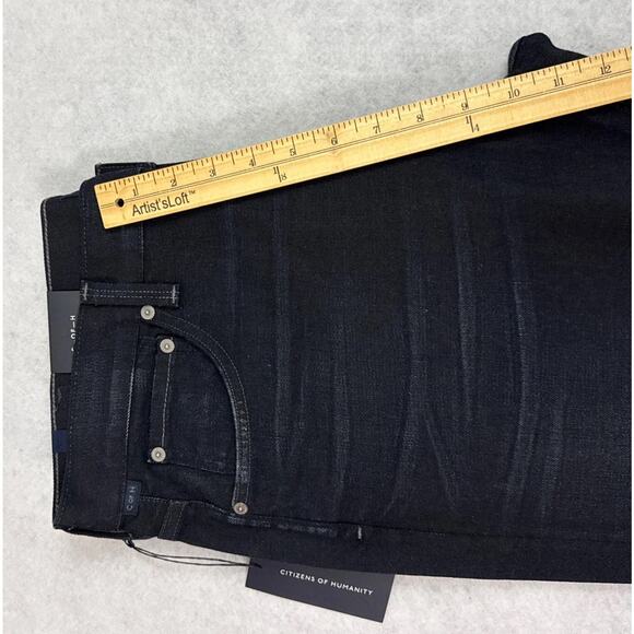 Citizens of Humanity Mens Jeans 36x30 Sid Classic Straight Foster Indigo Wash - Picture 6 of 16